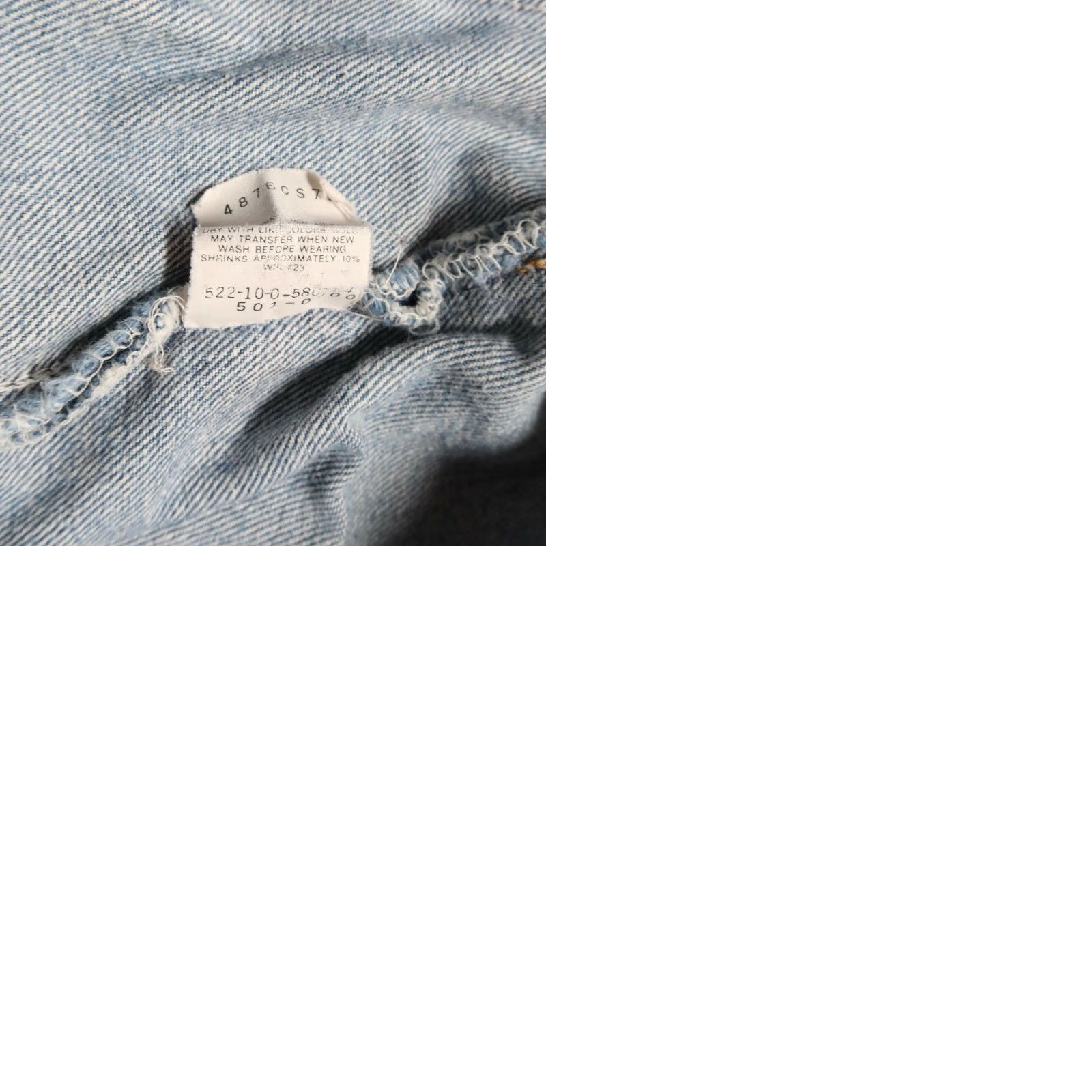 Levi's Vintage Levi's 501 XX Denim Jeans Mens 36 Medium Wash 28 1/2" 501XX Size US 36 / EU 52 - 9 Thumbnail