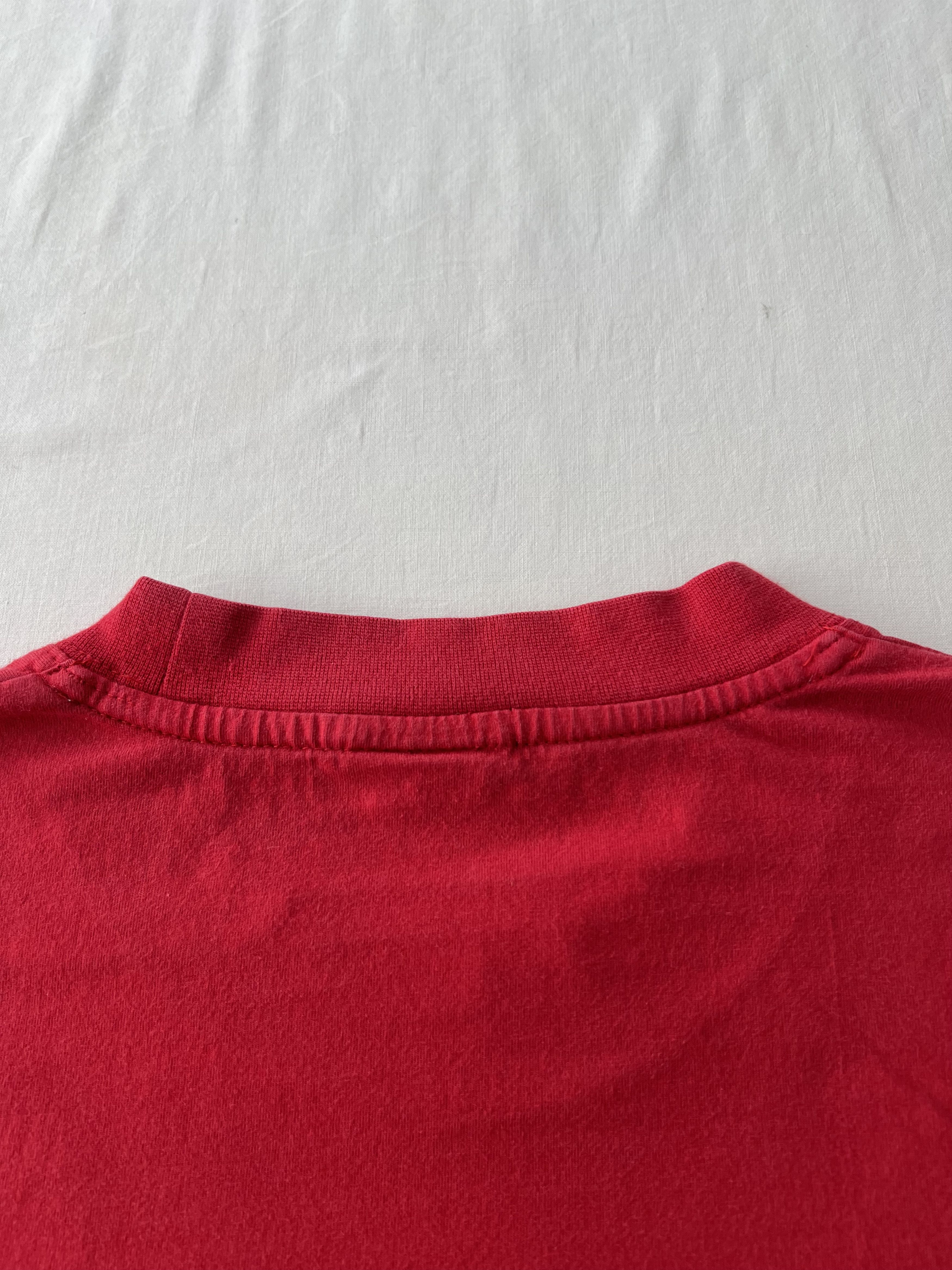 Oakley Vintage 90s Oakley Red T-shirt Size US XL / EU 56 / 4 - 21 Thumbnail