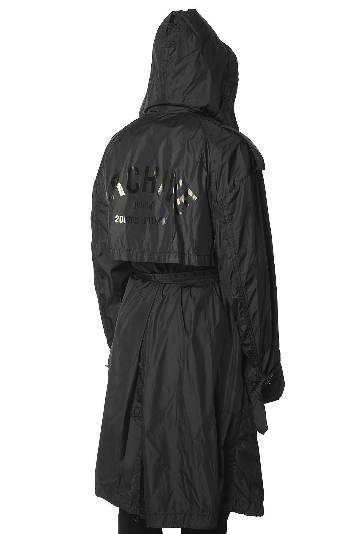 Juun.J Oversized rain coat black Size US M / EU 48-50 / 2 - 7 Thumbnail