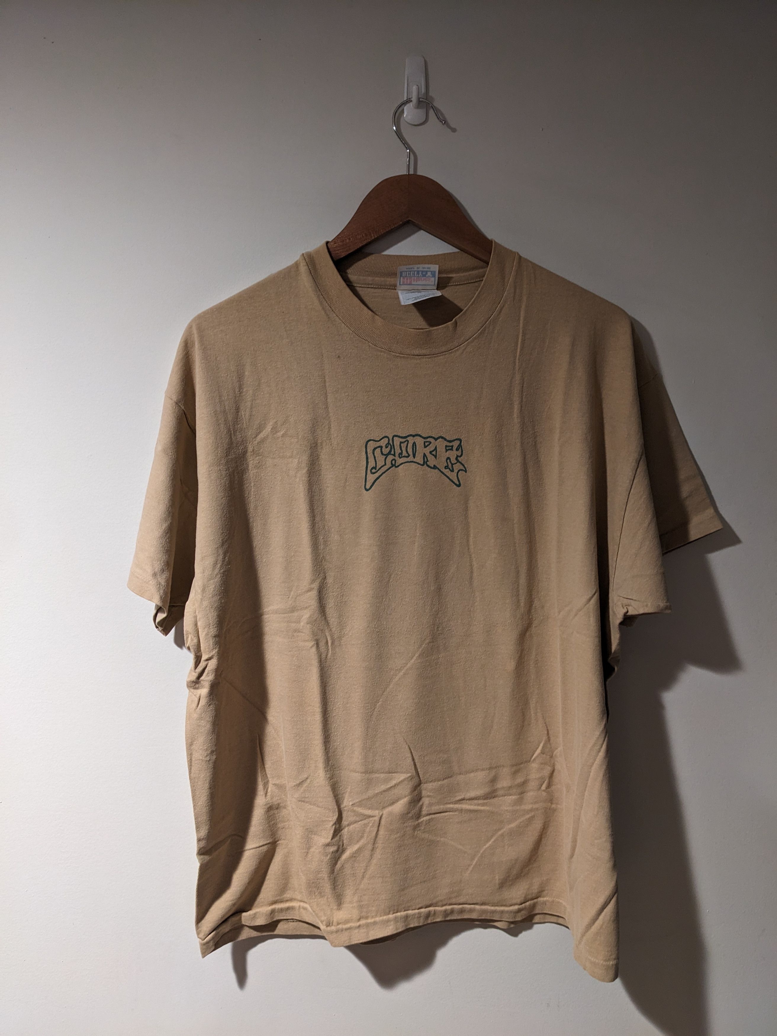 Band Tees × Vintage Vintage 90s Core Stoner Rock Band Hardcore Cat T-Shirt Size US XL / EU 56 / 4 - 1 Thumbnail