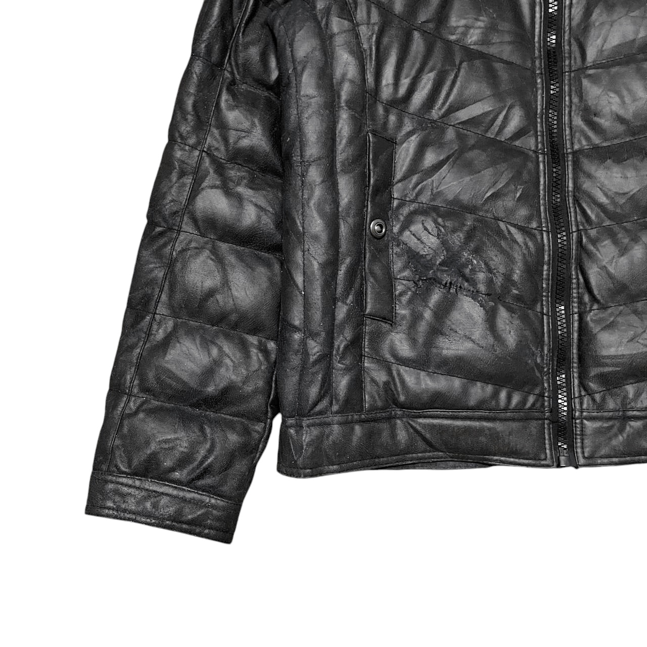 14th Addiction Vintage Bareback Realdress Puffer Fur Jacket Size US L / EU 52-54 / 3 - 3 Thumbnail