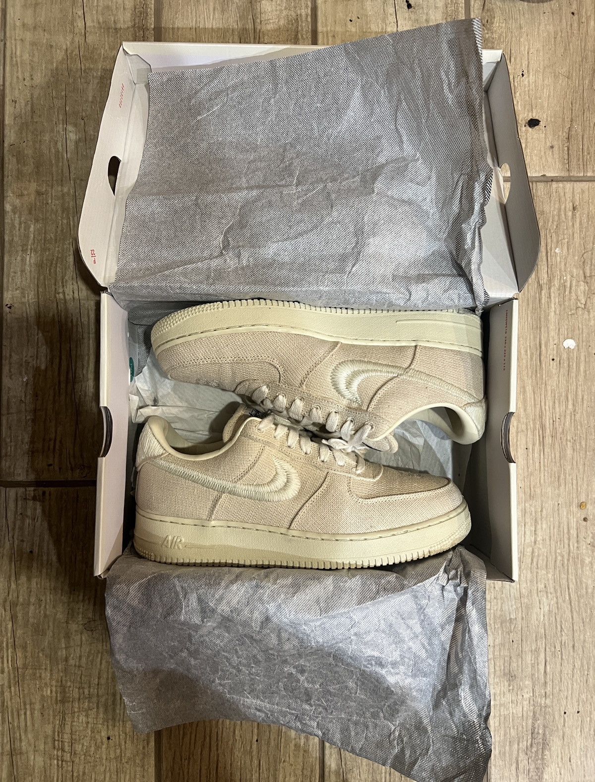 Nike × Stussy Nike Stussy Low AF1 Size US 10.5 / EU 43-44 - 3 Thumbnail