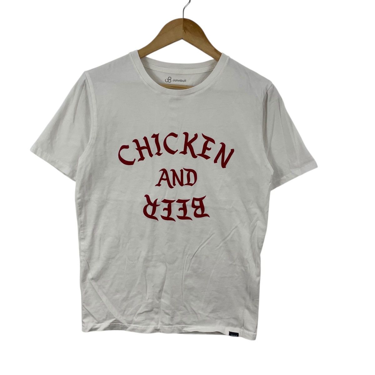 Johnbull JOHNBULL KOJIMA JAPAN Chicken & Beer Tee Shirt Top Denim Size S / US 4 / IT 40 - 4 Thumbnail