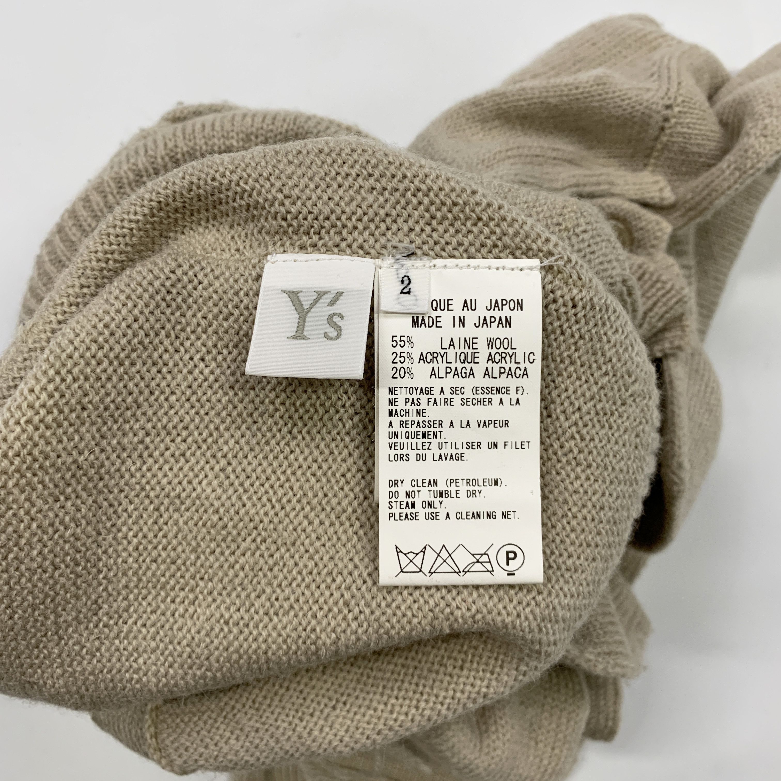 Yohji Yamamoto 00's Spine Knit Sweater Size S / US 4 / IT 40 - 5 Thumbnail