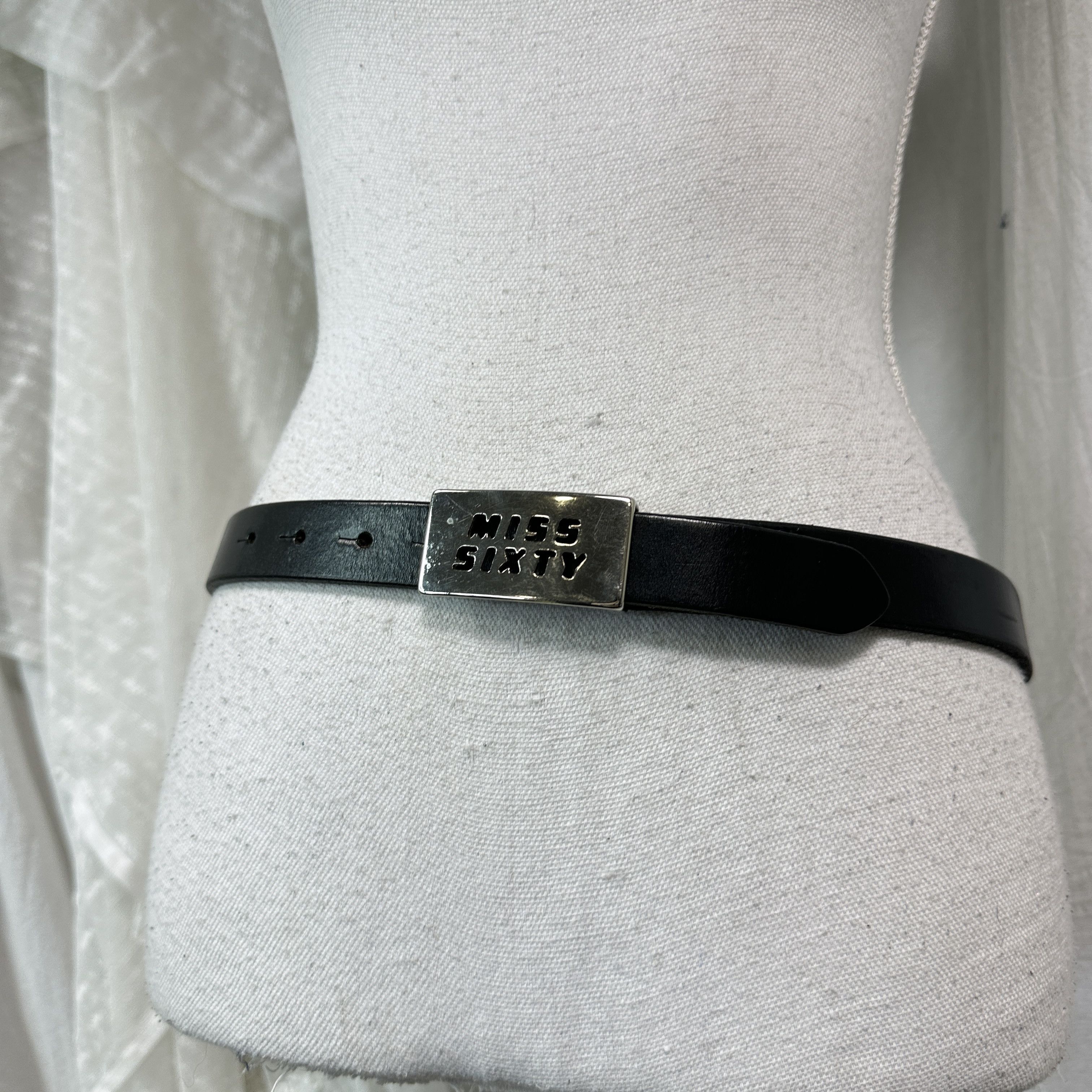 Miss Sixty Vintage Avant Garde Leather Miss Sixty Belt Y2K Size ONE SIZE - 5 Thumbnail