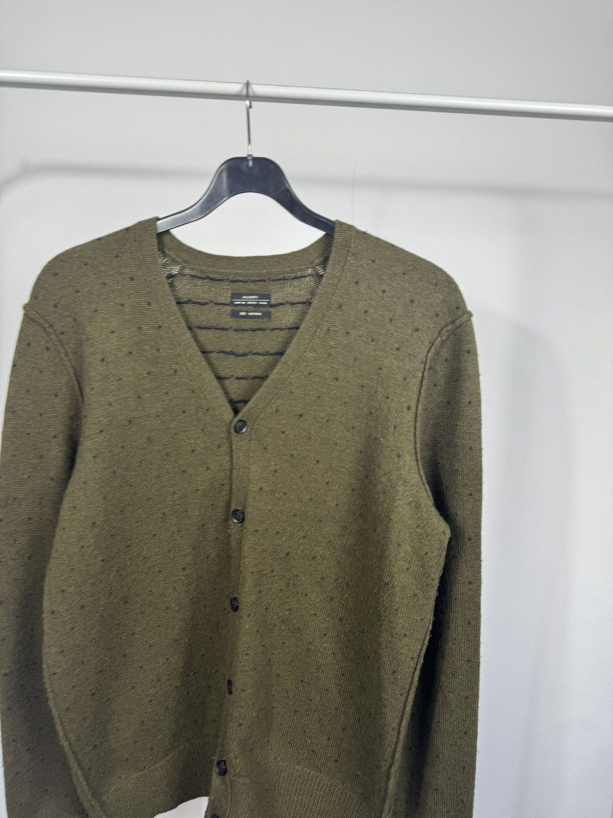Allsaints AllSaints Hexen Wool Blend Button Cardigan Sweater Medium Size M / US 6-8 / IT 42-44 - 3 Thumbnail