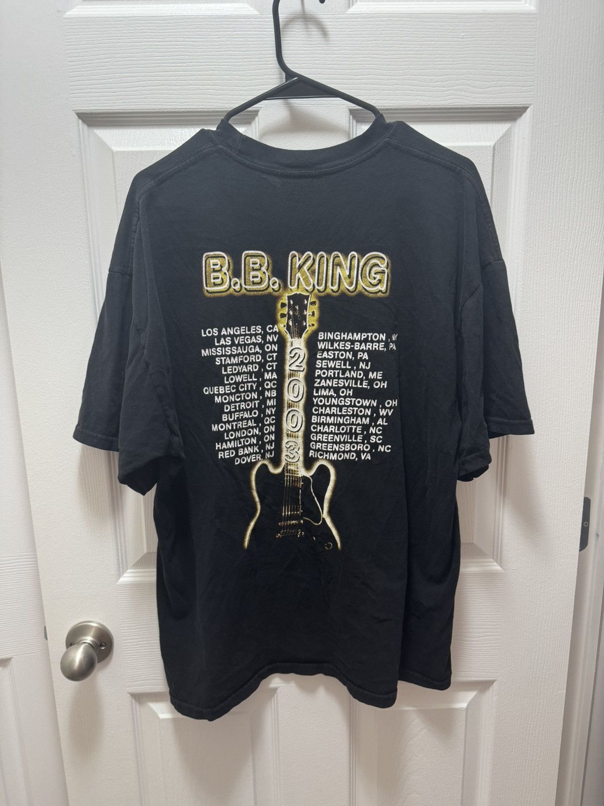 Vintage B.B. King 2002 King Road Show Vintage Rock Shirt M&O Size US XL / EU 56 / 4 - 2 Thumbnail