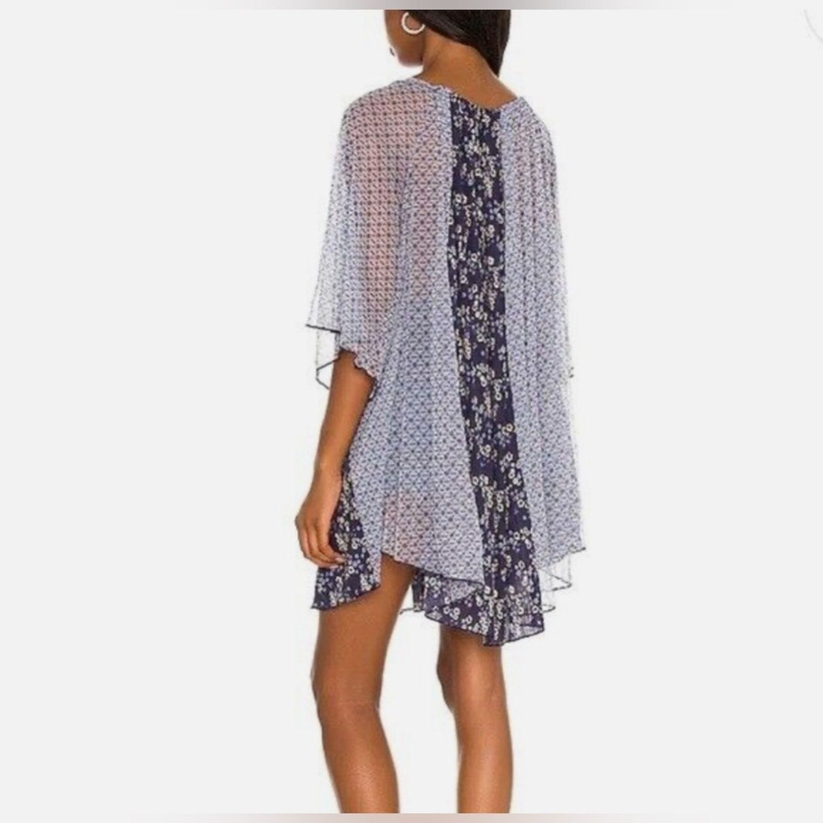 Free People Free People Because I Love You Floral High-Low Top Size XL / US 12-14 / IT 48-50 - 7 Thumbnail