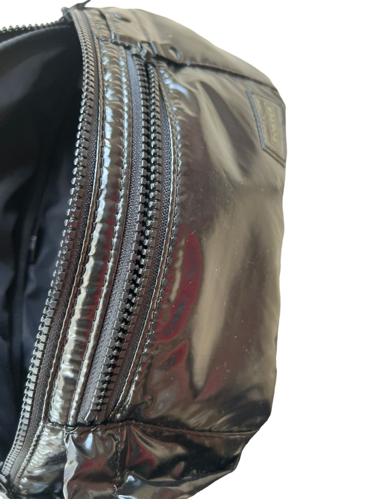Porter Porter Japan Black Ripstop Nylon Tanker Waist Bag Size ONE SIZE - 16 Thumbnail