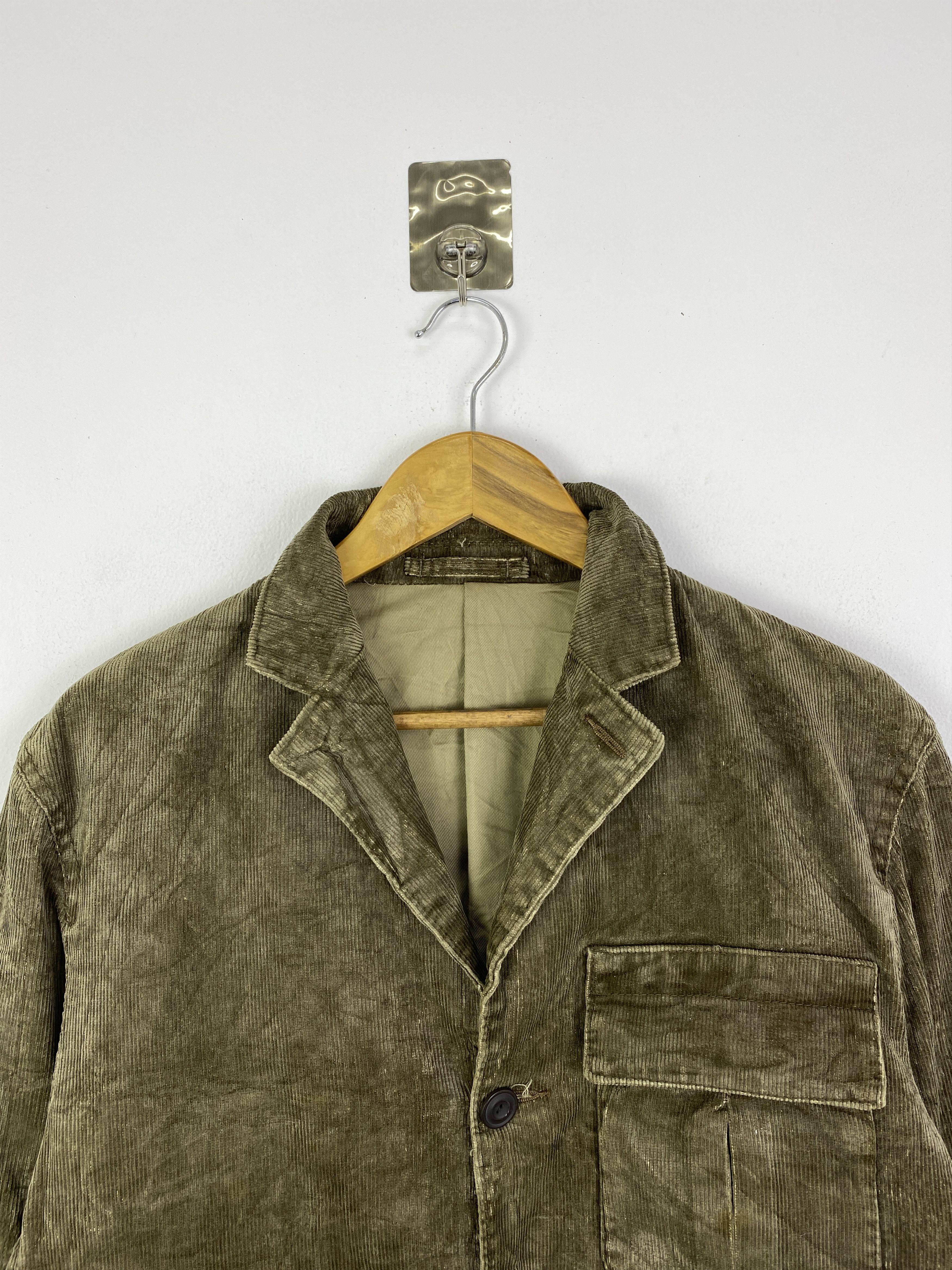 PPFM Vintage PPFM Corduroy Button Up Jacket J0053 Size US M / EU 48-50 / 2 - 2 Thumbnail