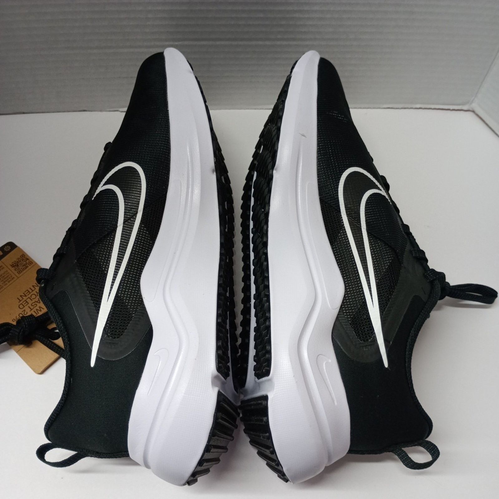 Nike Nike Downshifter 12 Men’s Shoes Black/White Size 10.5 NWOB Size US 10.5 / EU 43-44 - 6 Thumbnail