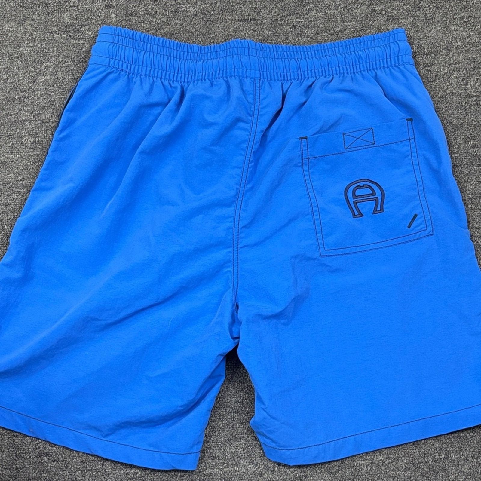 Etienne Aigner NWT Etienne Aigner Blue Swim Trunks Size M Size US 36 / EU 52 - 2 Thumbnail
