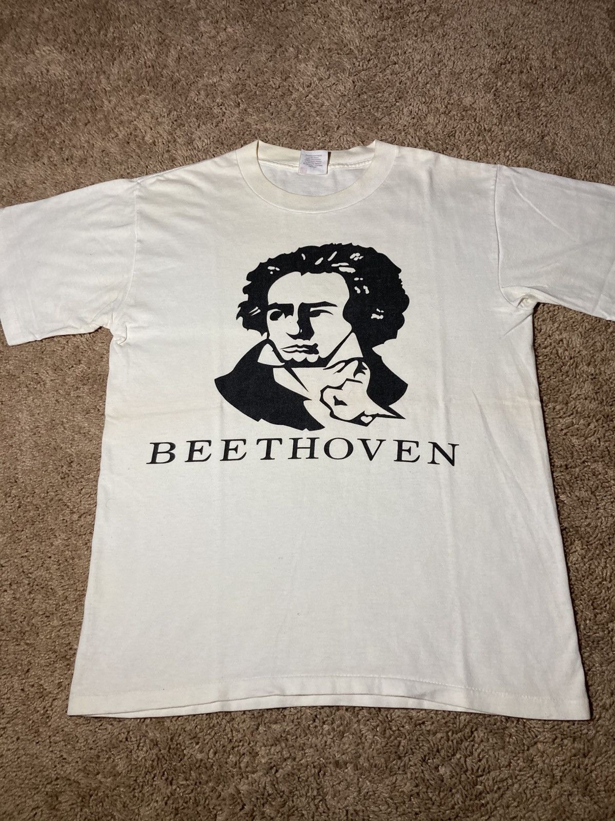Bape 1995 Bape Beethoven Vintage Tee 90s Ape Logo OG Nigo Classic Size US M / EU 48-50 / 2 - 2 Thumbnail