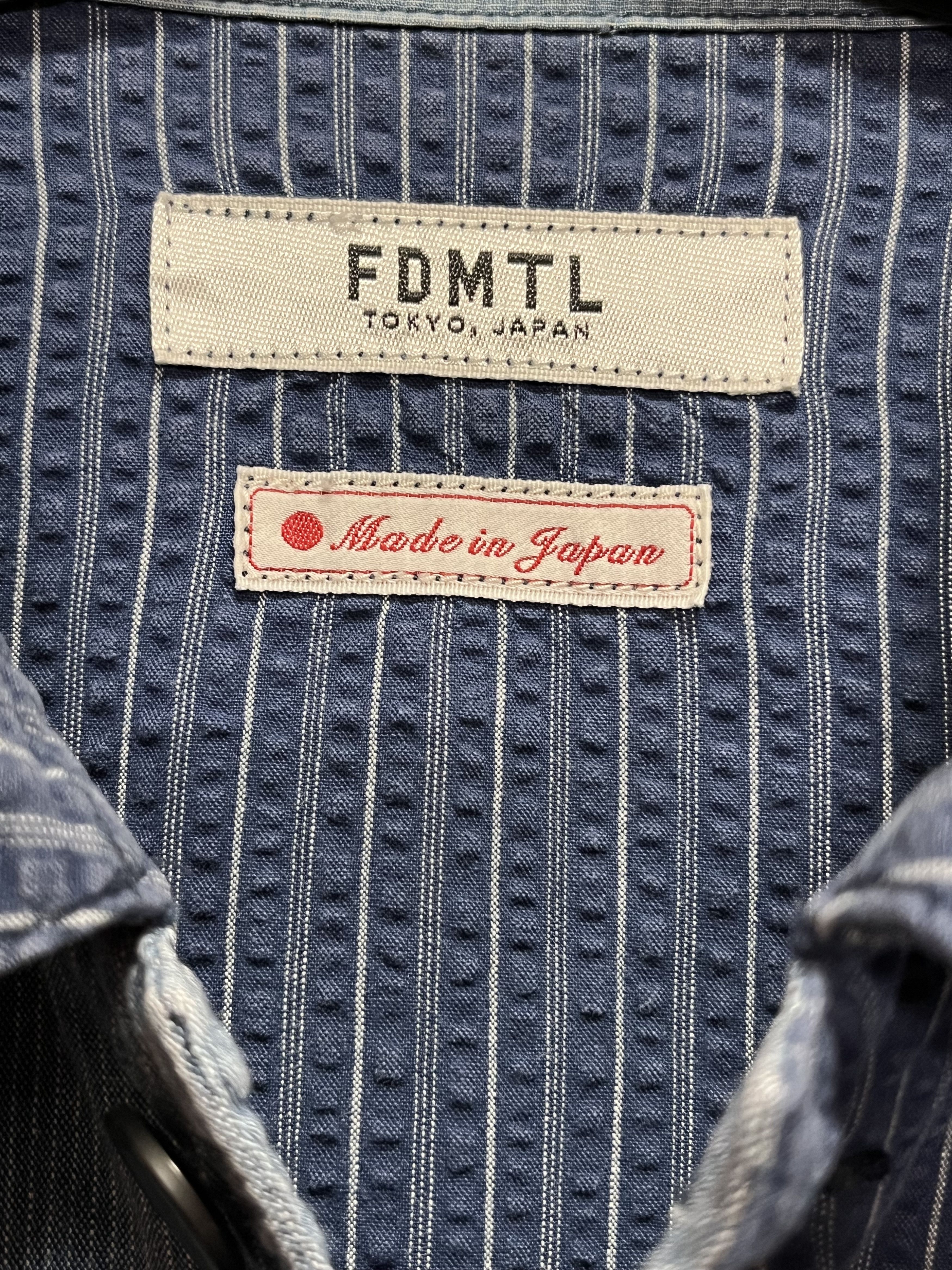 FDMTL FDMTL bottom up shirt jeans Size US M / EU 48-50 / 2 - 2 Thumbnail