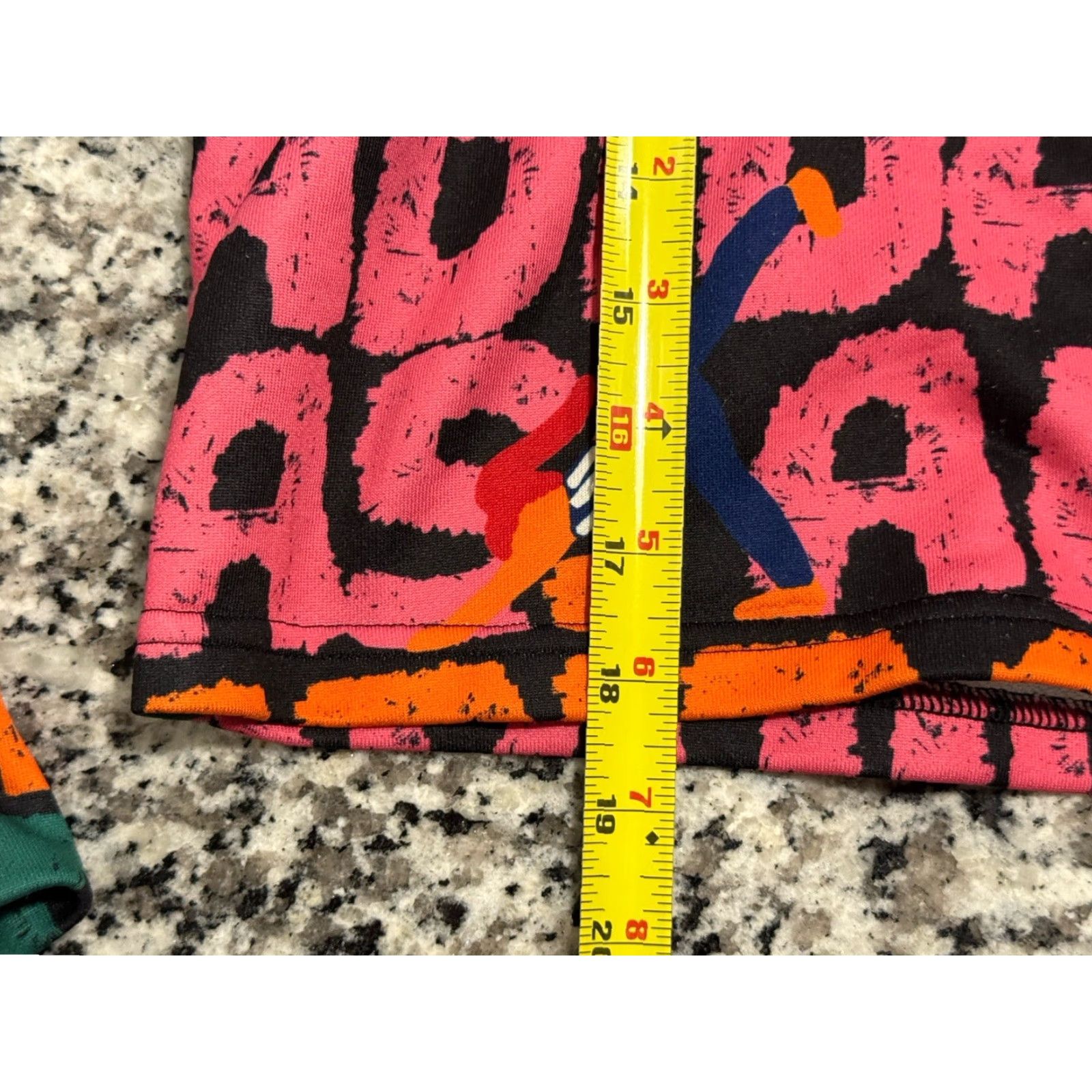 Adidas Adidas x Farm Rio Hoodie Small XS Cropped 3-Stripes Multicolor Logo 80s 90s Athleisure Womens Hoodie Size XS / US 0-2 / IT 36-38 - 3 Thumbnail