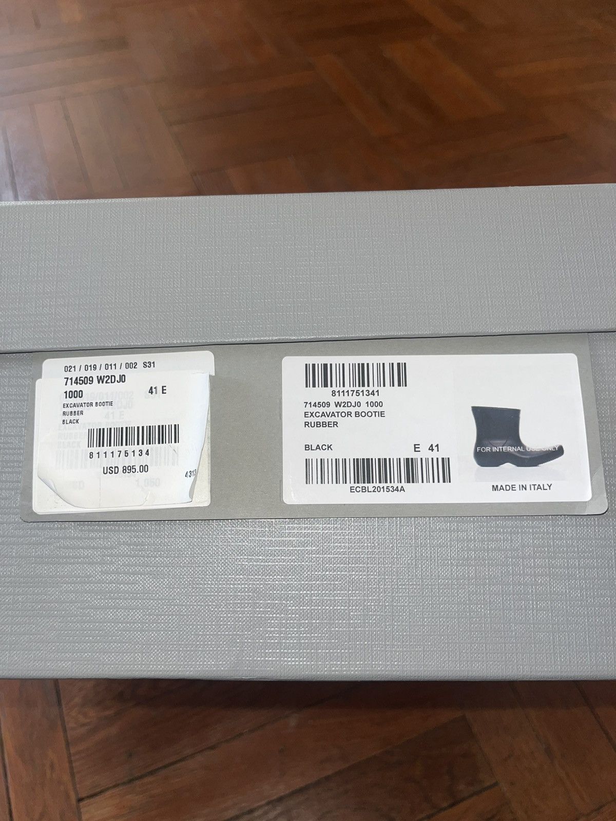 Balenciaga Excavator Bootie Rubber Size US 8 / EU 41 - 9 Thumbnail