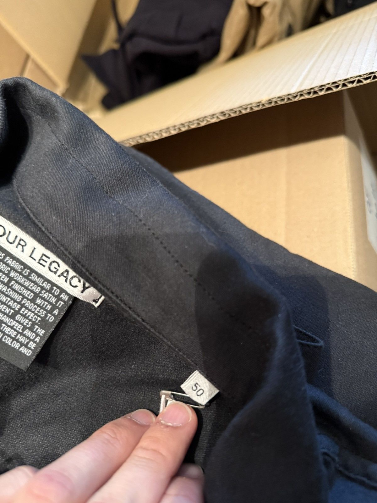 Our Legacy Our Legacy BUTA BLOUSON WASHED BLACK 50 Size US M / EU 48-50 / 2 - 5 Thumbnail