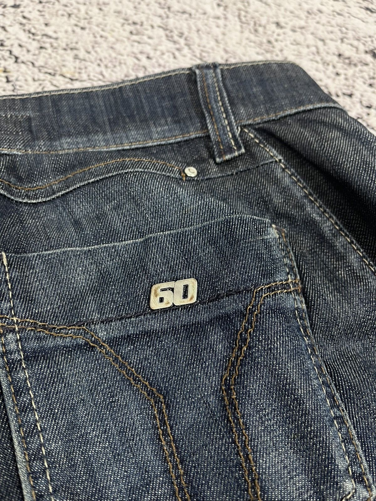 Miss Sixty Vintage Miss Sixty Pleated AvantGarde Jeans pants japanese Size 27" / US 4 / IT 40 - 9 Thumbnail