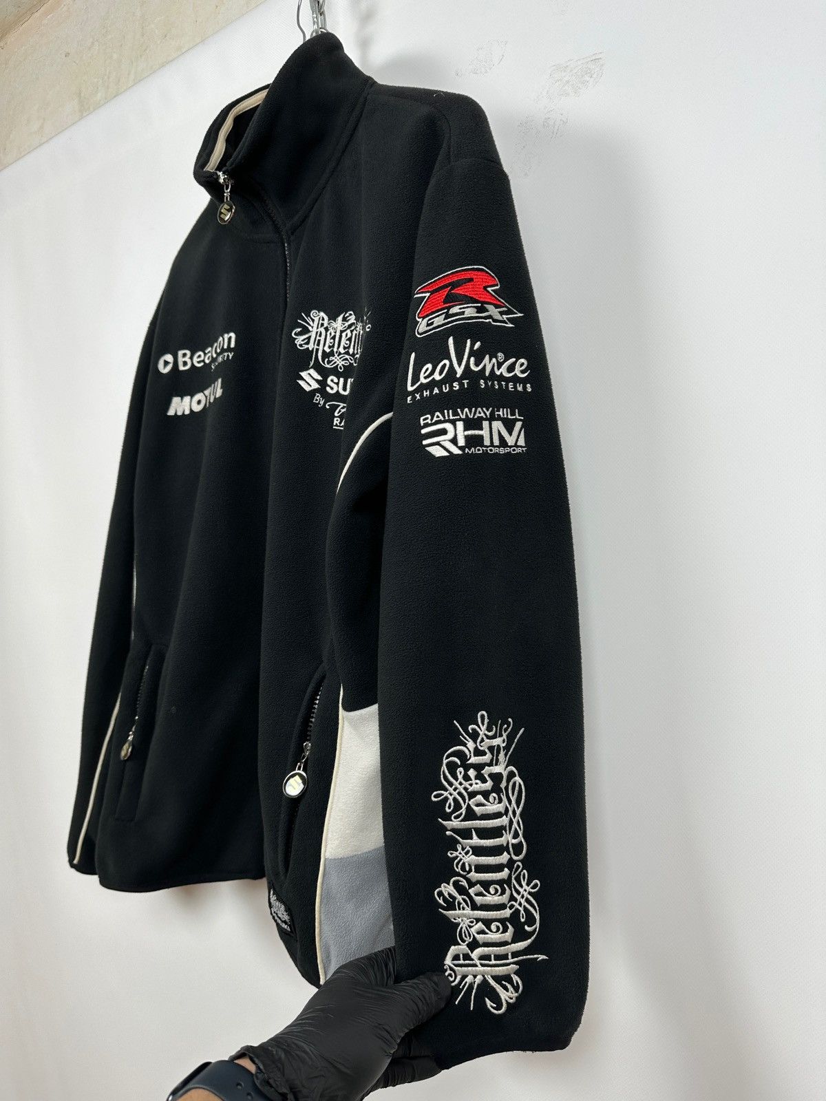 Vintage Vintage Suzuki Relentless By Taz Racing Zip Fleece Jacket Size US M / EU 48-50 / 2 - 4 Thumbnail