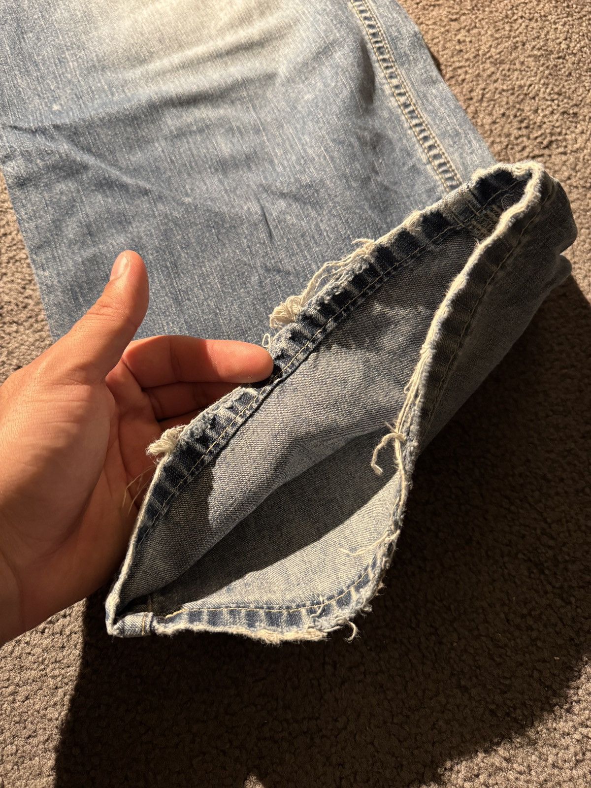 Old Navy Vintage Worn Painter’s Carpenter Jean Size US 33 - 5 Thumbnail