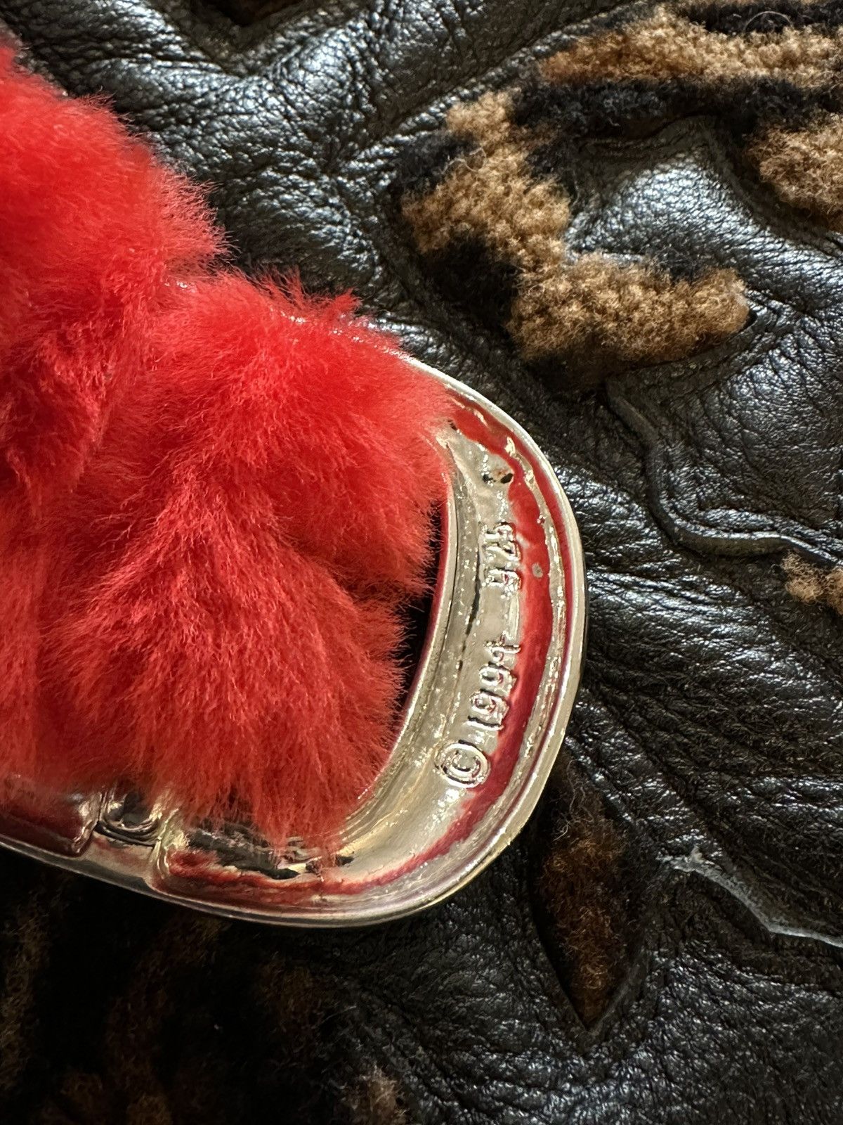 Chrome Hearts CHROME HEARTS FURRY RED GUNSLINGER Size ONE SIZE - 4 Thumbnail