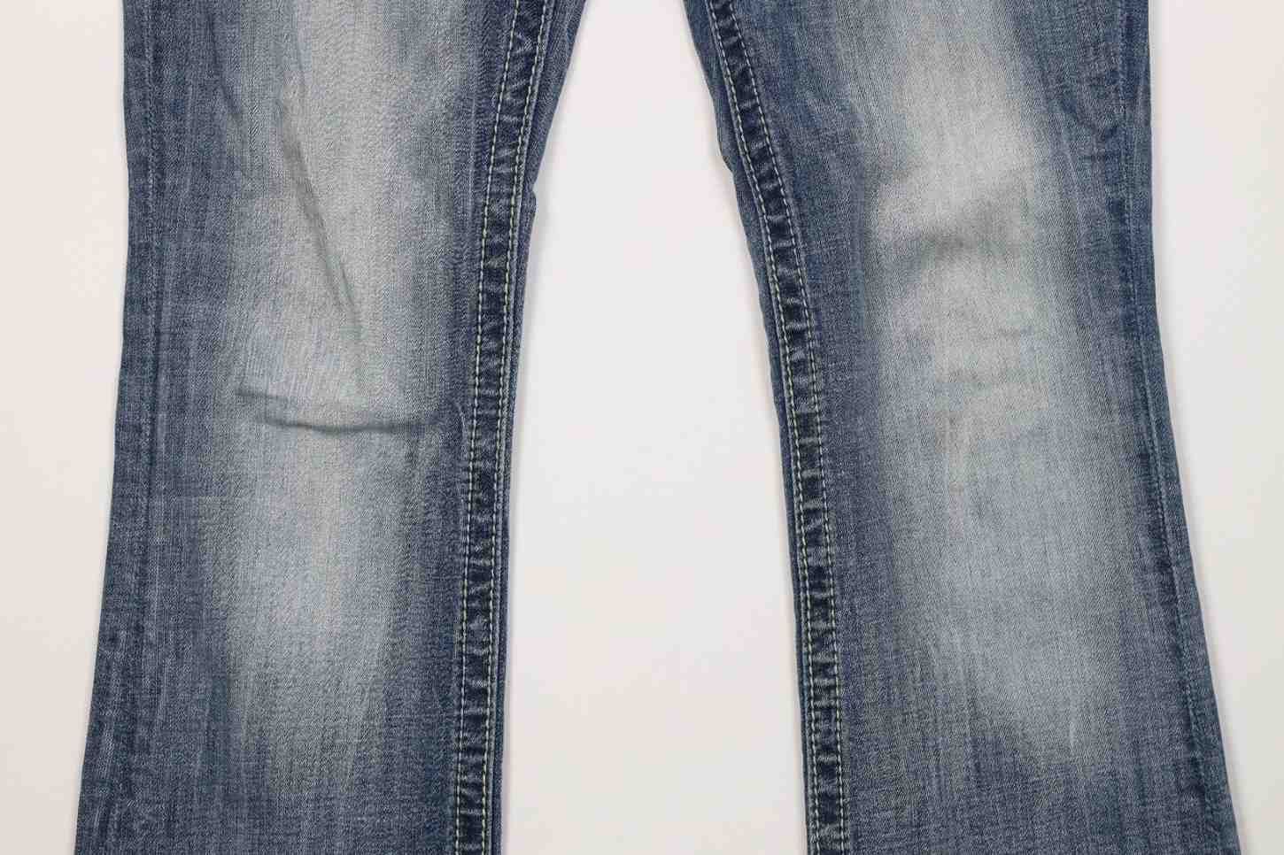 Miss Me Miss Me Stretch Signature Rise Boot Flared Denim Jeans Size 29" - 2 Thumbnail