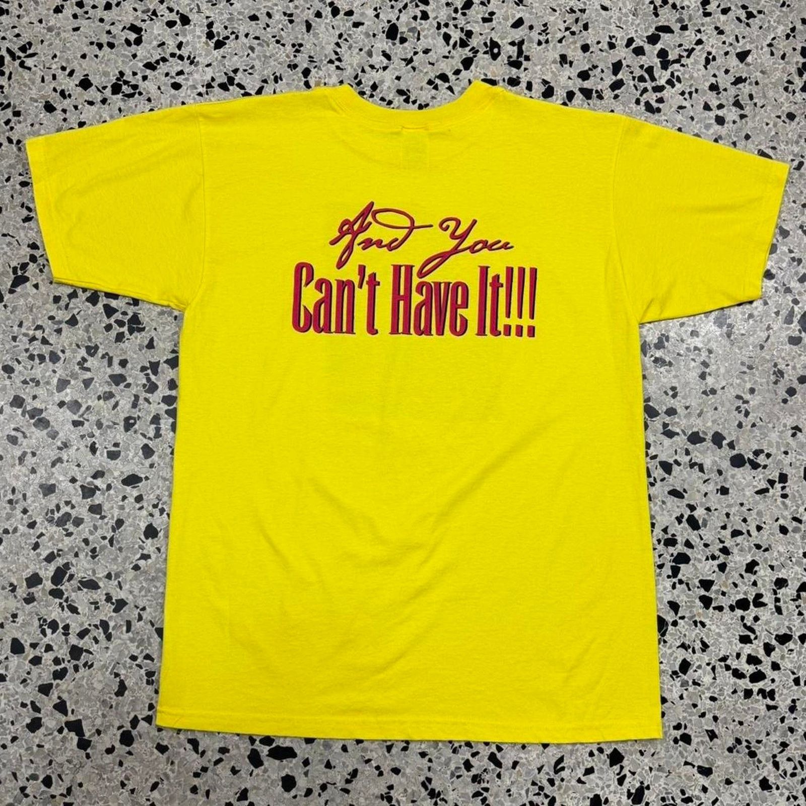 Fruit Of The Loom × Vintage VINTAGE Y2K WOMAN THOU ART LOOSED 2000 MUSICAL PROMO TEE: Size US L / EU 52-54 / 3 - 4 Thumbnail