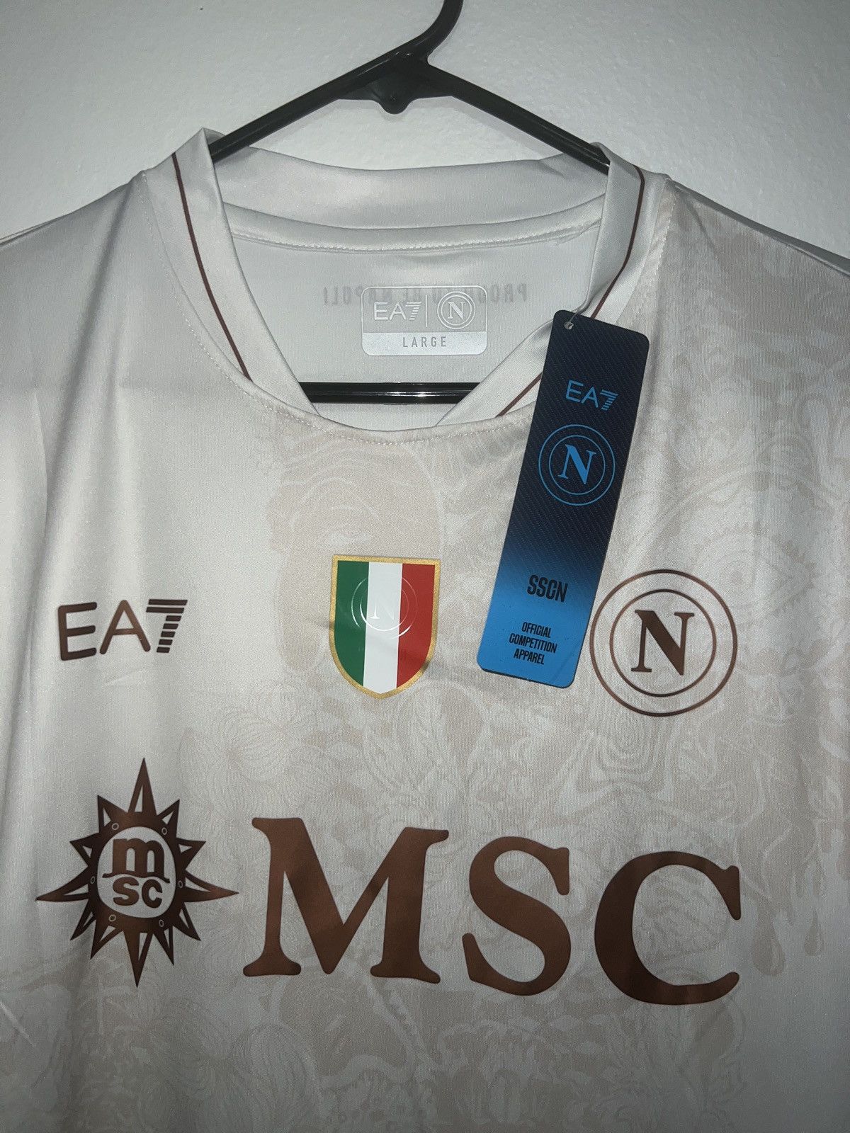 Other Napoli De bruyne 11# Away Replica Soccer Jersey 2025/26 Size US L / EU 52-54 / 3 - 9 Thumbnail