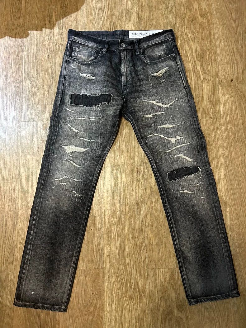 Neighborhood Neighborhood 2021SS Distressed Denim Jeans Size US 31 - 1 Thumbnail