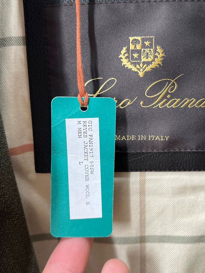 Loro Piana Loro Piana Green wool windproof and waterproof jacket for Size US L / EU 52-54 / 3 - 7 Thumbnail