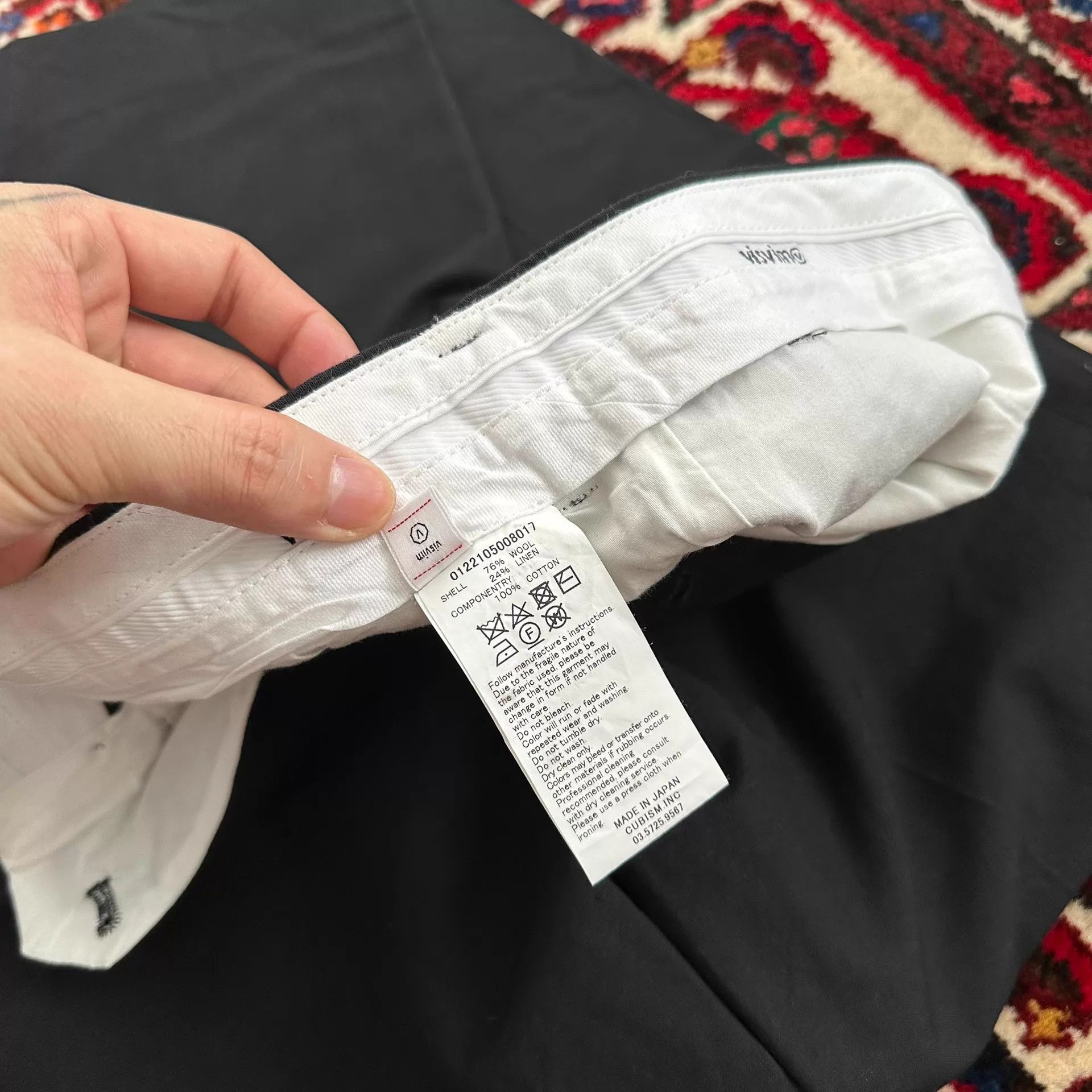 Visvim VISVIM 22SS STETSON SLACKS Size 2 9.8/10 Size US 32 / EU 48 - 9 Thumbnail