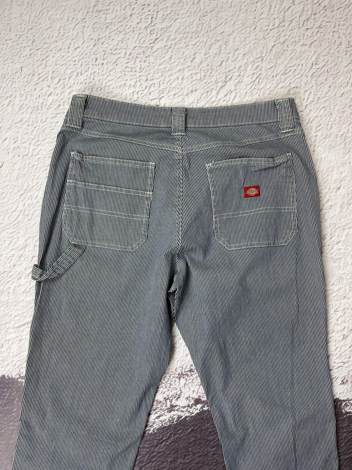Dickies Dickies vintage striped carpenter single knee work pants Size 30" / US 8 / IT 44 - 13 Thumbnail