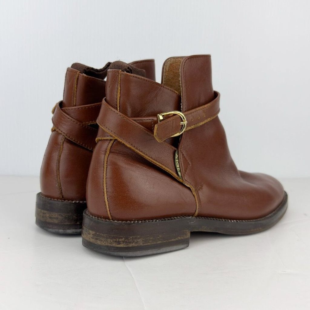 Aigle AIGLE Brown Ankle Boots Tan Luxury Chelsea French Booties 38 Size US 8 / IT 38 - 12 Thumbnail