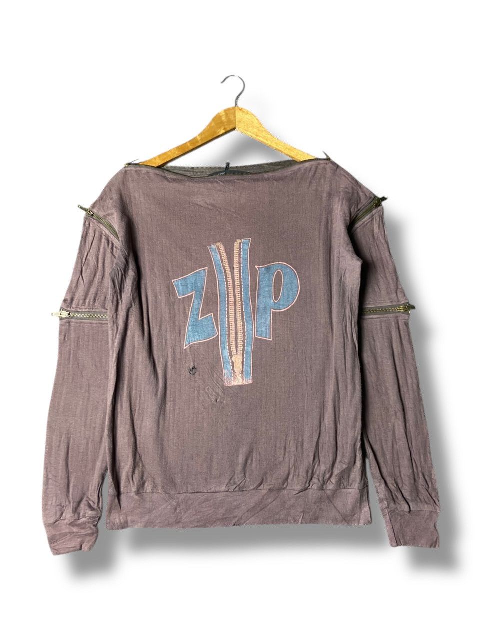 Marc Jacobs Marc Jacobs Small Part Zip Long Sleeve Sweater (153) Size S / US 4 / IT 40 - 3 Thumbnail