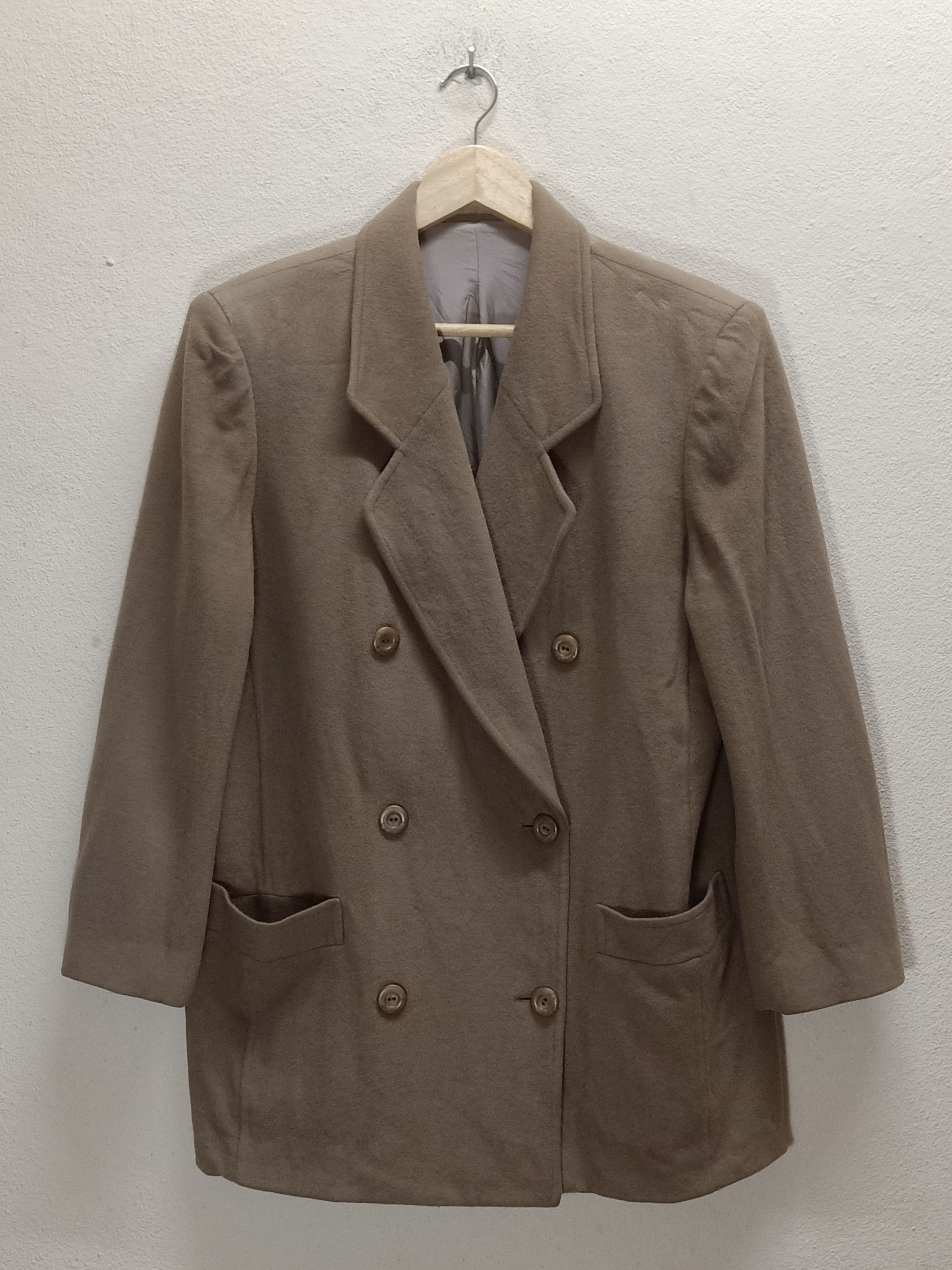 image of Burberry Prorsum x Hypebeast Burberrys Brown Full Button Blazer, Women's (Size Large)