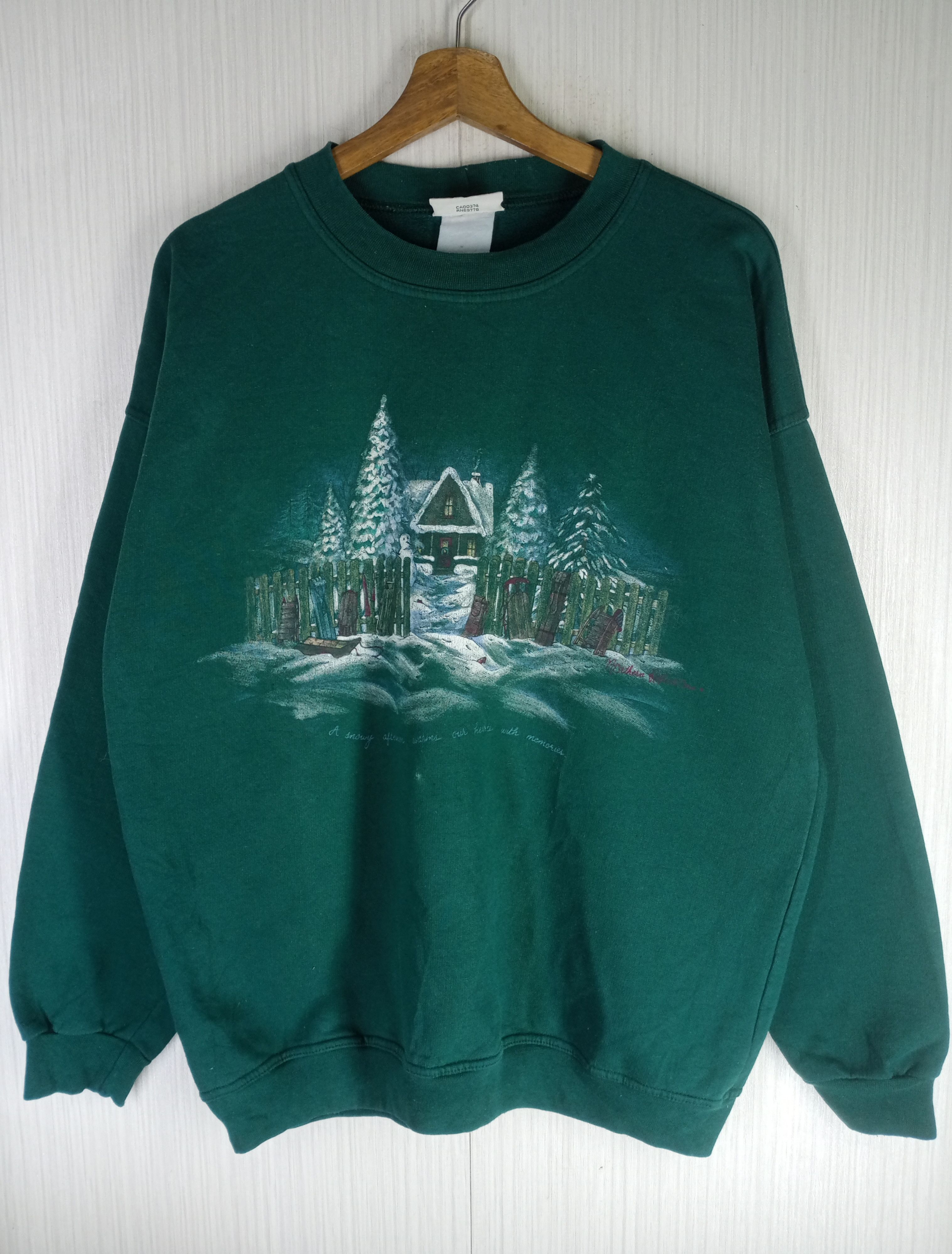 Vintage Rare Vintage Northern Reflection Crewneck Sweatshirt Size US L / EU 52-54 / 3 - 1 Thumbnail