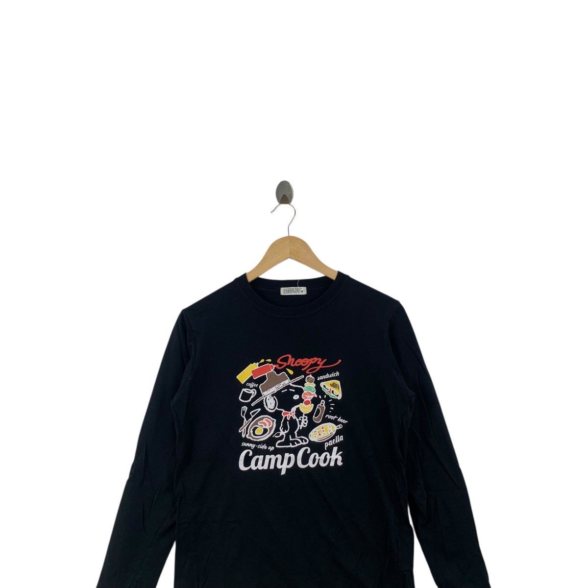 Peanuts Vintage PEANUTS Snoopy Camp Cook Long Sleeve T-Shirt Size US M / EU 48-50 / 2 - 2 Thumbnail