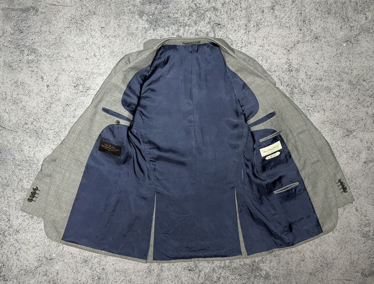 Suitsupply Suitsupply Vitale Barberis Canonico Wool Blazer Pants Suit Size 34R - 6 Thumbnail