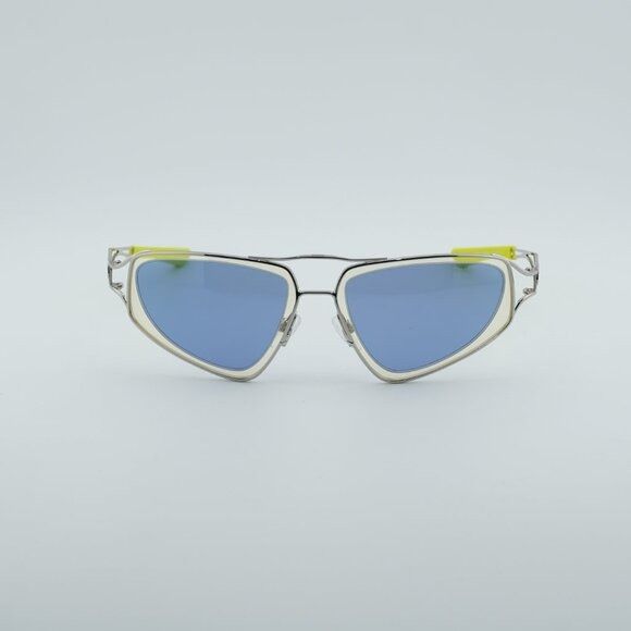 Nike NIKE VEIL EV24048 041 Sunglasses Silver Geometric Frame Size ONE SIZE - 3 Thumbnail