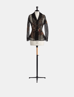 image of Dior O1Bcso1Str0524 Jacket In Black, Women's (Size Medium)