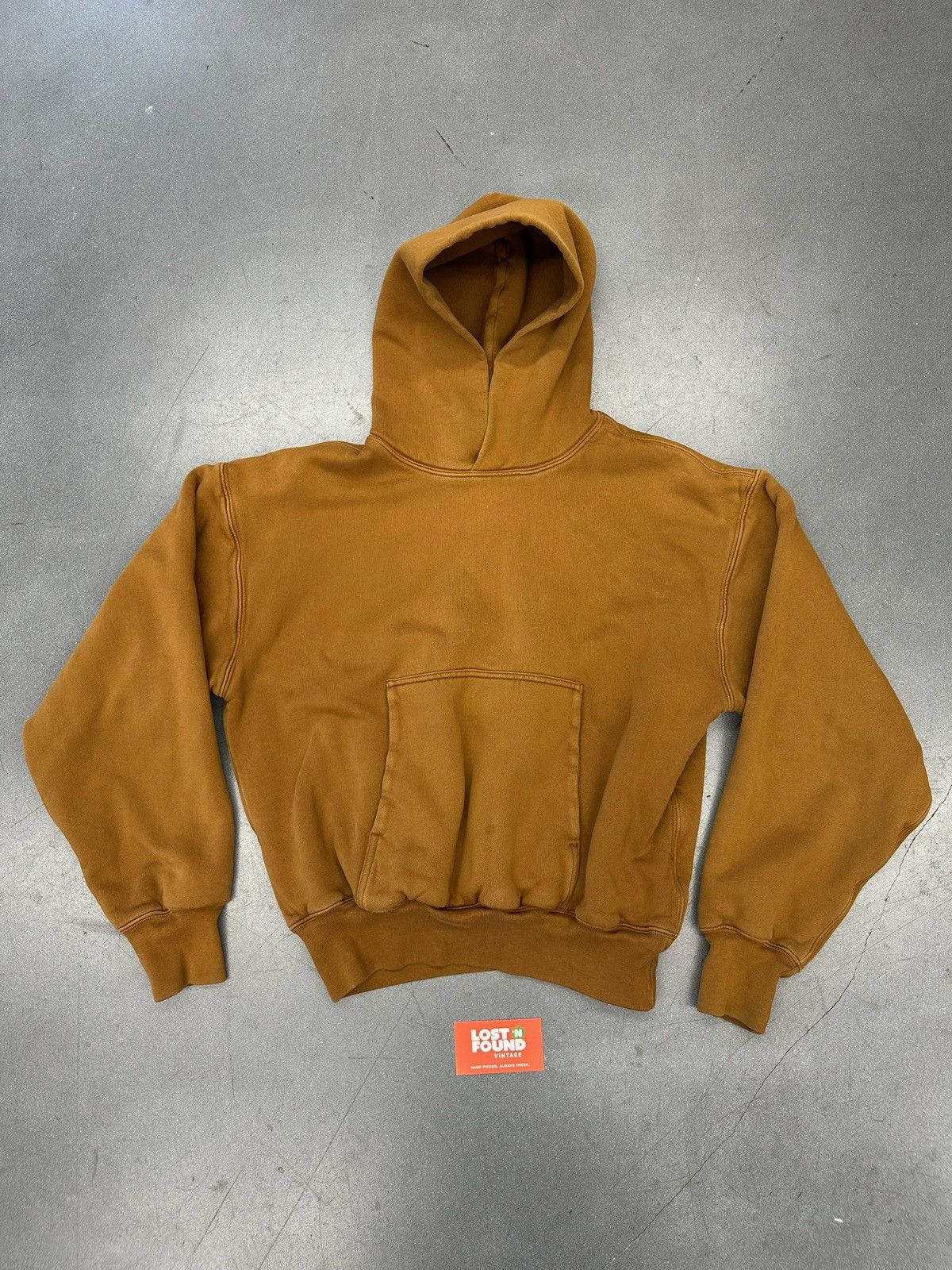 Yeezy newest Gap Hoodie Brown