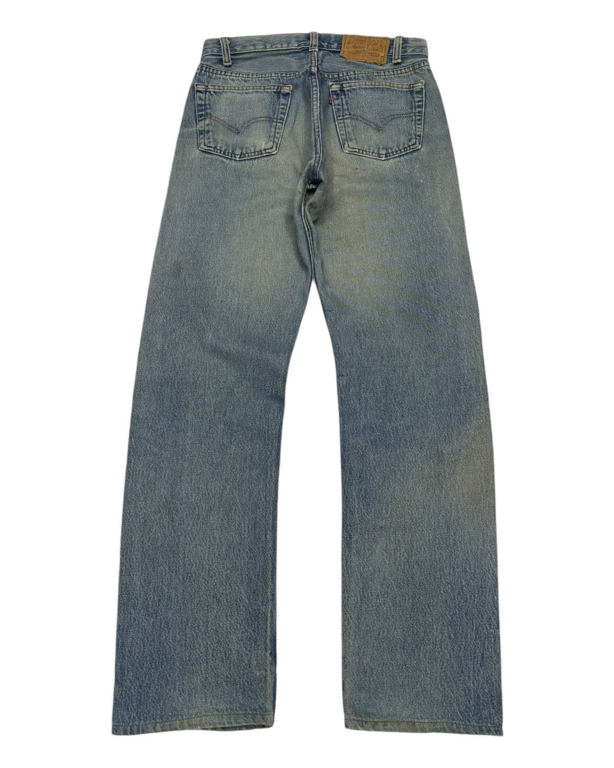 Levi's Vintage Clothing VINTAGE LEVIS 501 NICE FADED DISTRESSED DENIM JEANS Size US 29 - 2 Thumbnail