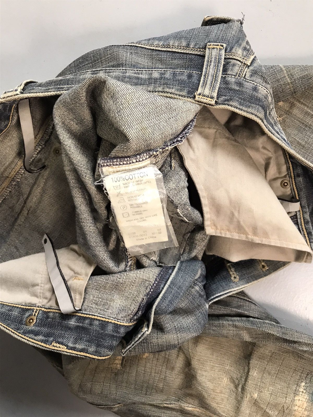 Levi's Vintage Levi’s engineer jeans denim Size US 31 - 4 Thumbnail