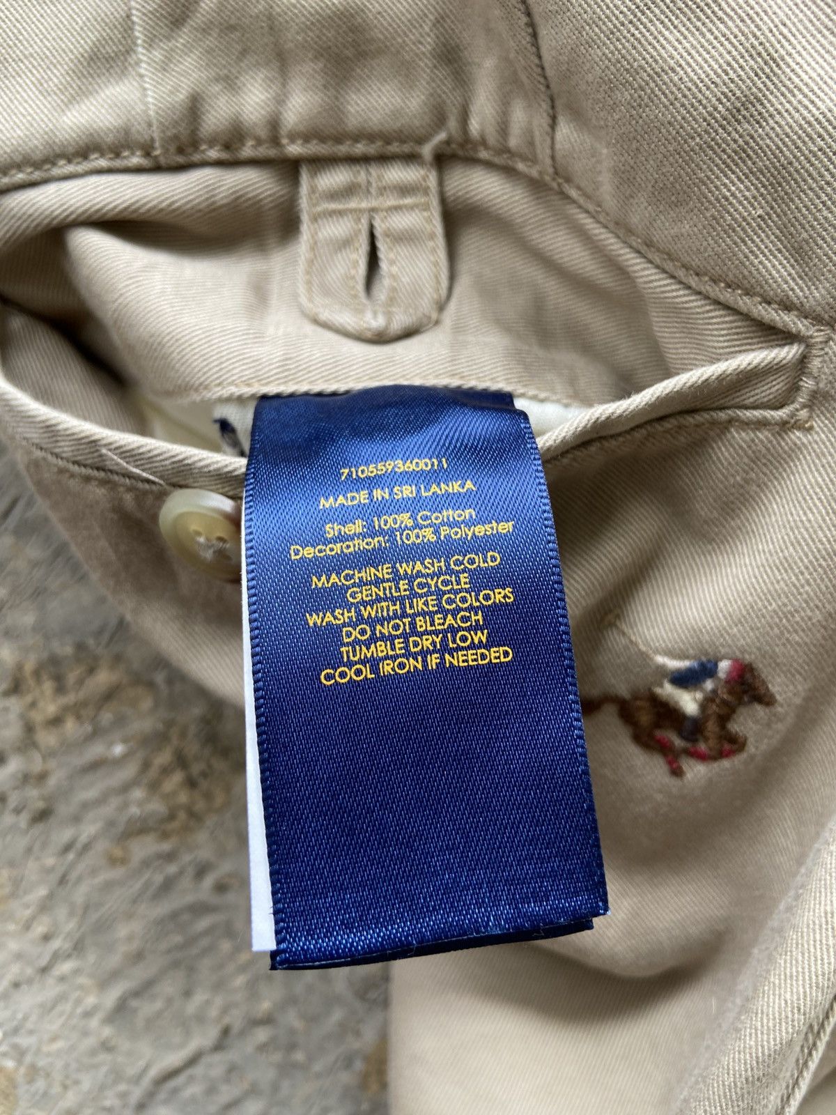 Polo Ralph Lauren 2000s Polo Ralph Lauren - Monogram Horse Chino Pants Size US 32 / EU 48 - 11 Thumbnail