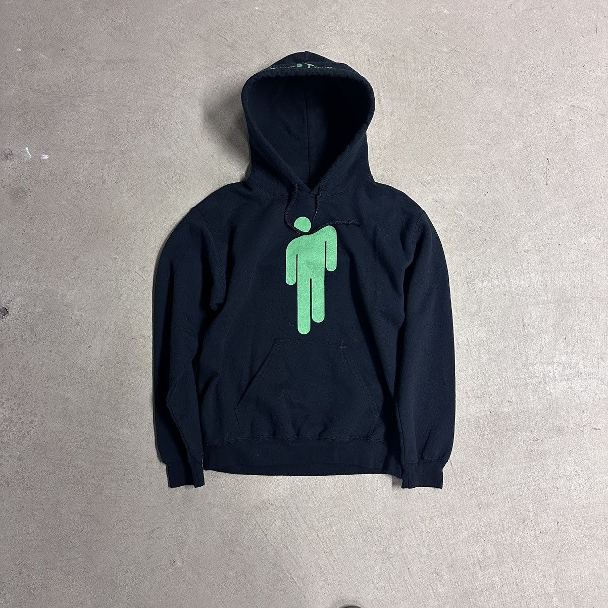 Billie eilish black hot sale and green hoodie