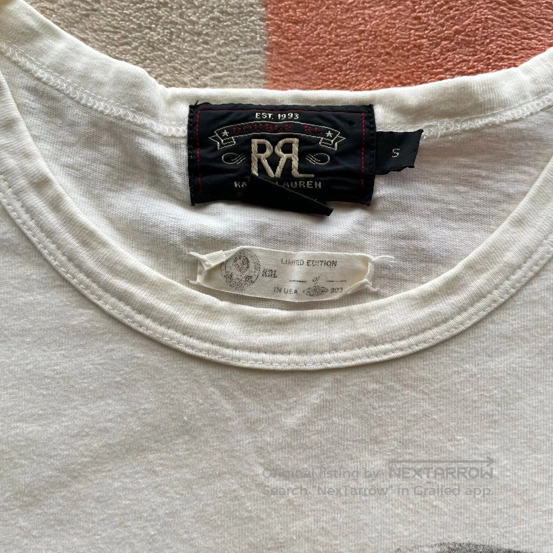 RRL Ralph Lauren RRL Eagle Print Short Sleeve T. Size US S / EU 44-46 / 1 - 3 Thumbnail