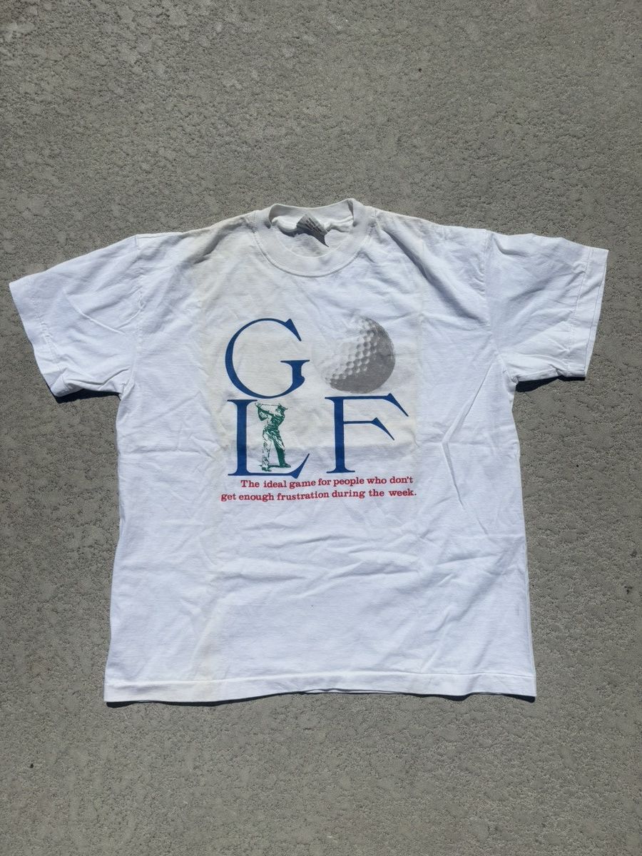 Vintage Vintage Golf Tee (Made in USA) Size US L / EU 52-54 / 3 - 1 Thumbnail