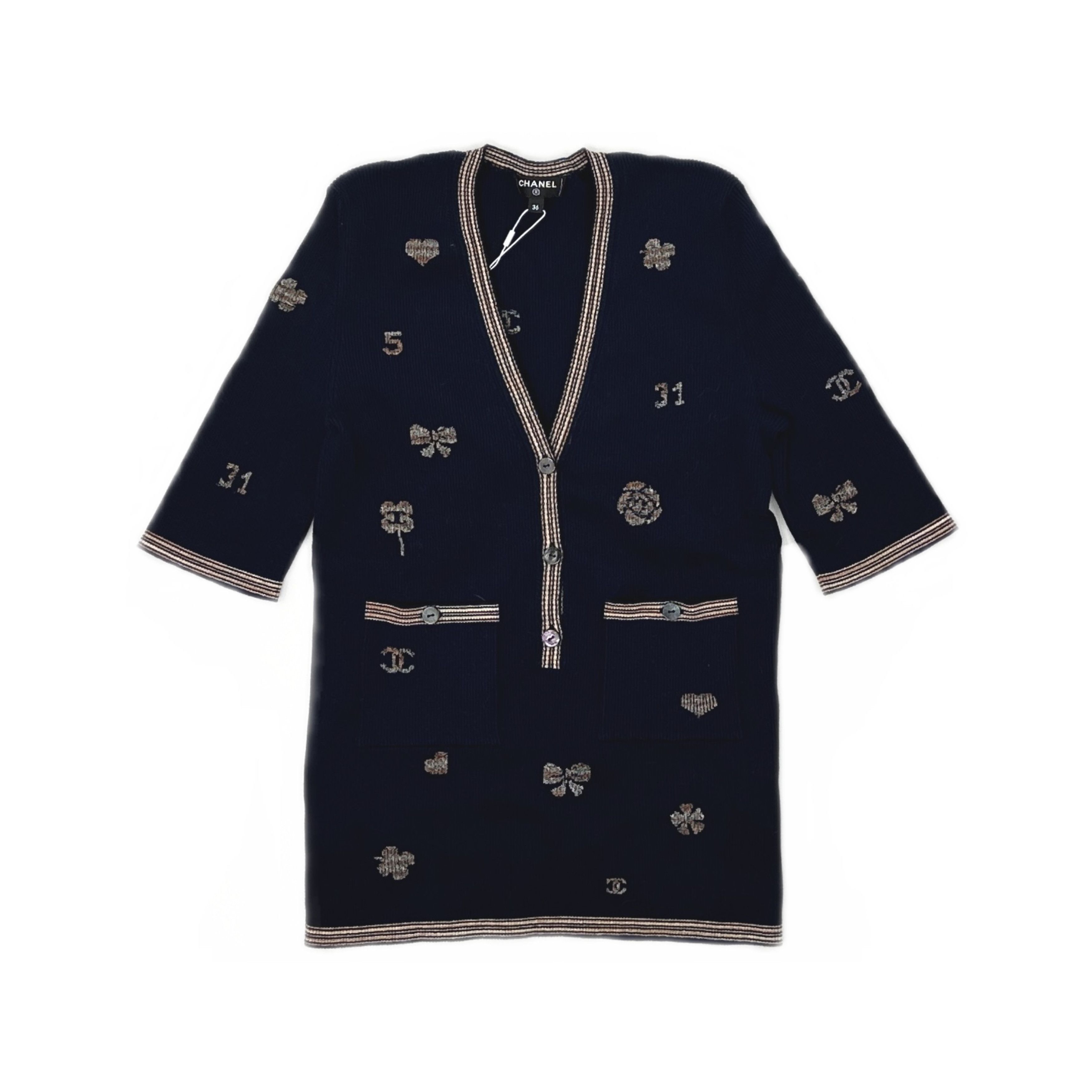 Chanel Chanel Motif Cardigan Size 36 Size XS / US 0-2 / IT 36-38 - 1 Thumbnail