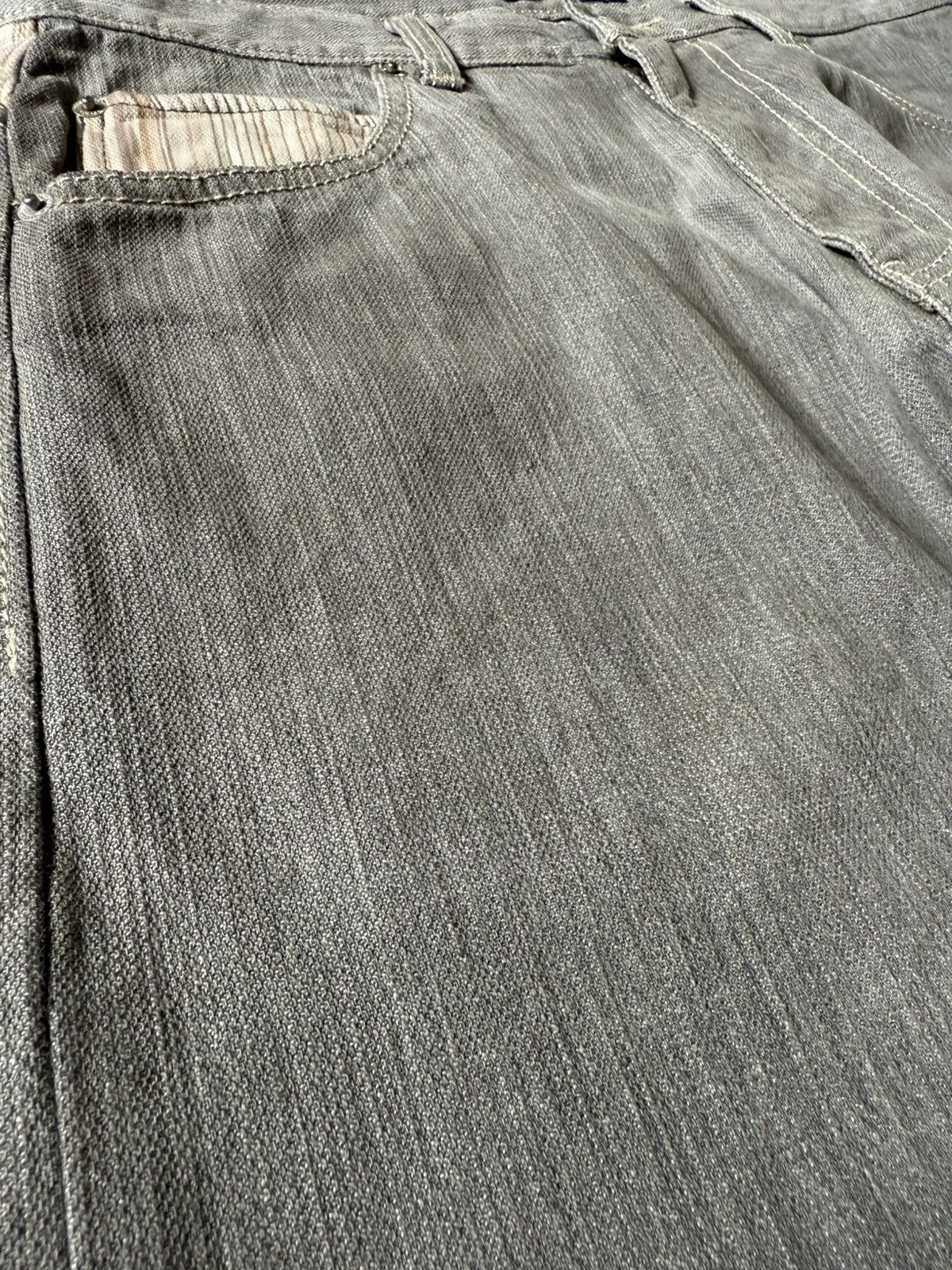 Japanese Brand × Vintage Bee Bell Japan hybrid Smokey Gray Jeans Size US 32 / EU 48 - 20 Thumbnail