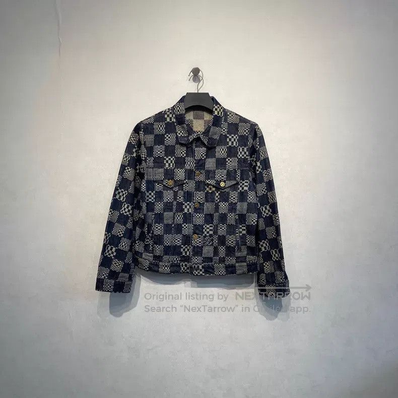 Louis Vuitton Louis Vuitton Checkerboard denim jacket Size US M / EU 48-50 / 2 - 1 Thumbnail